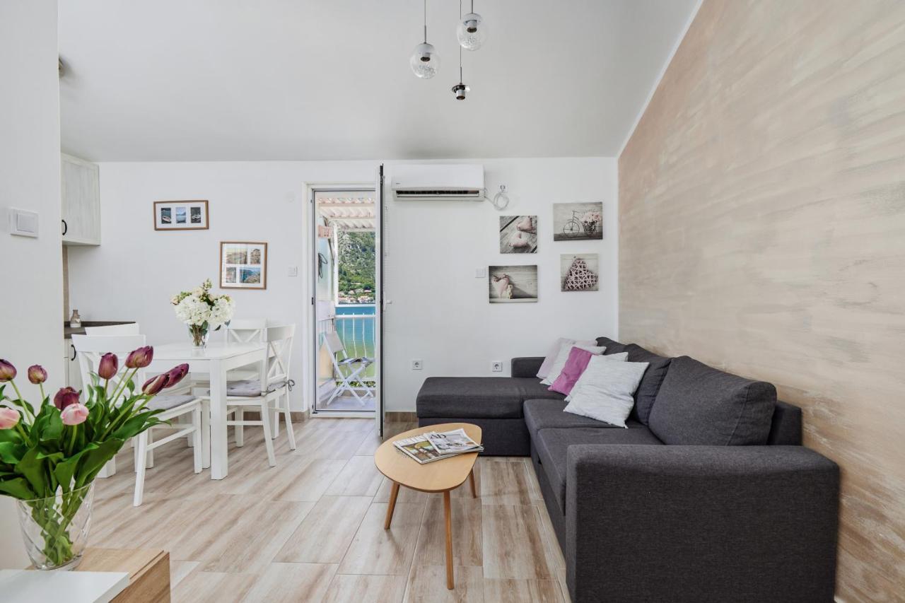 Apartment Plagenti With Sea View Kotor Luaran gambar